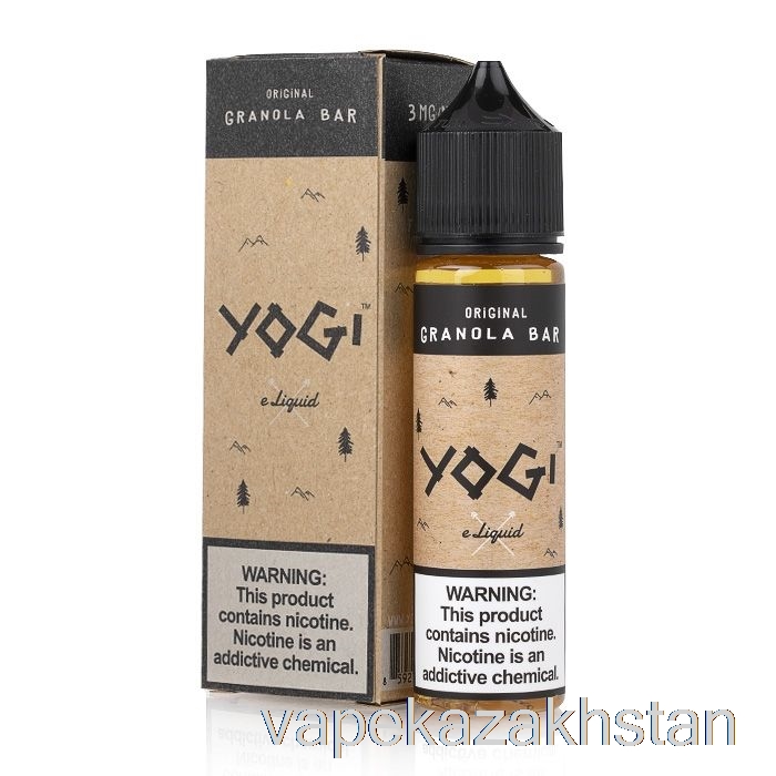 Vape Kazakhstan Original Granola Bar - Yogi E-Liquid - 60mL 0mg